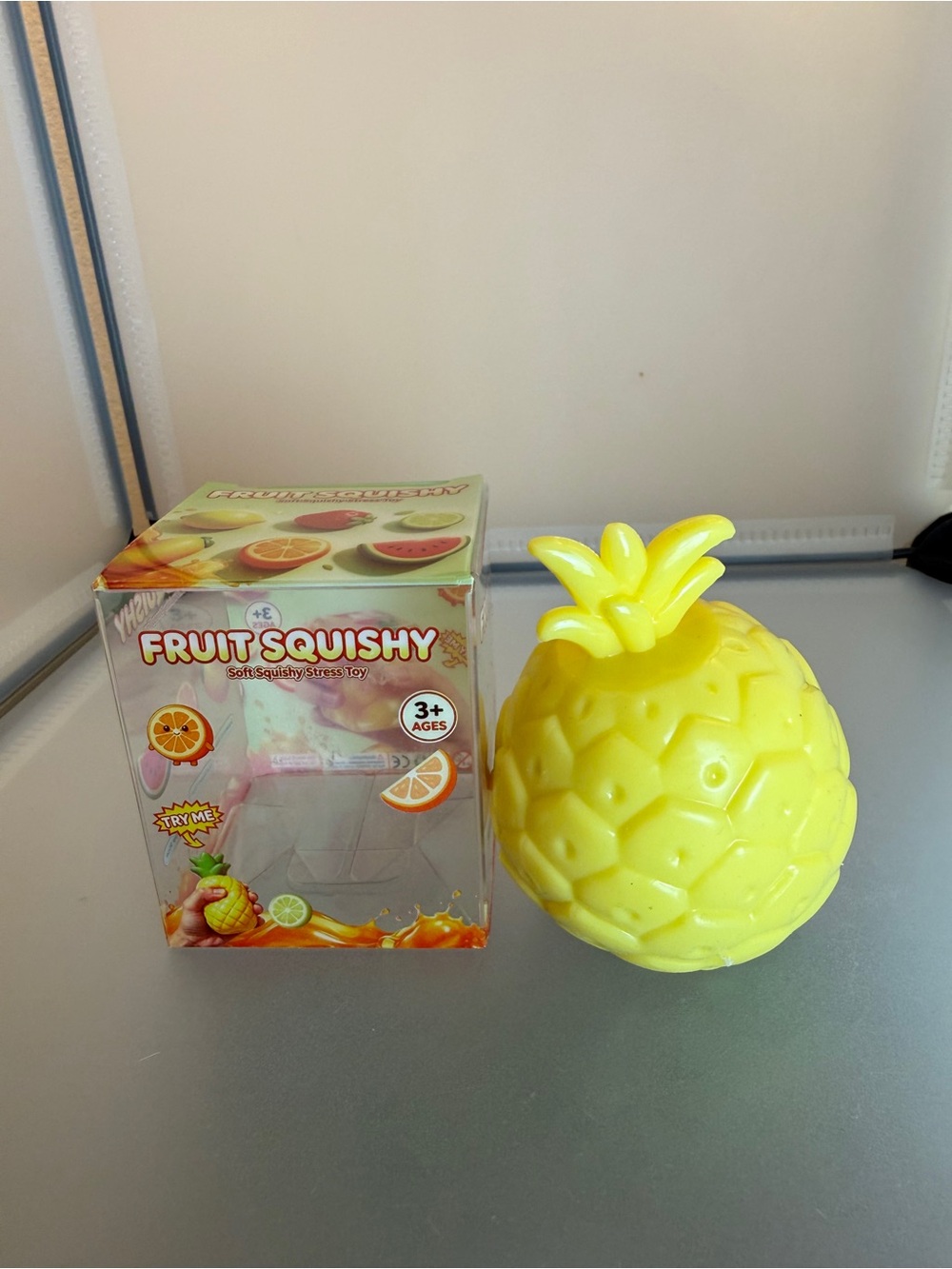 🍍 Crunchy Pineapple ASMR Squishy Toy